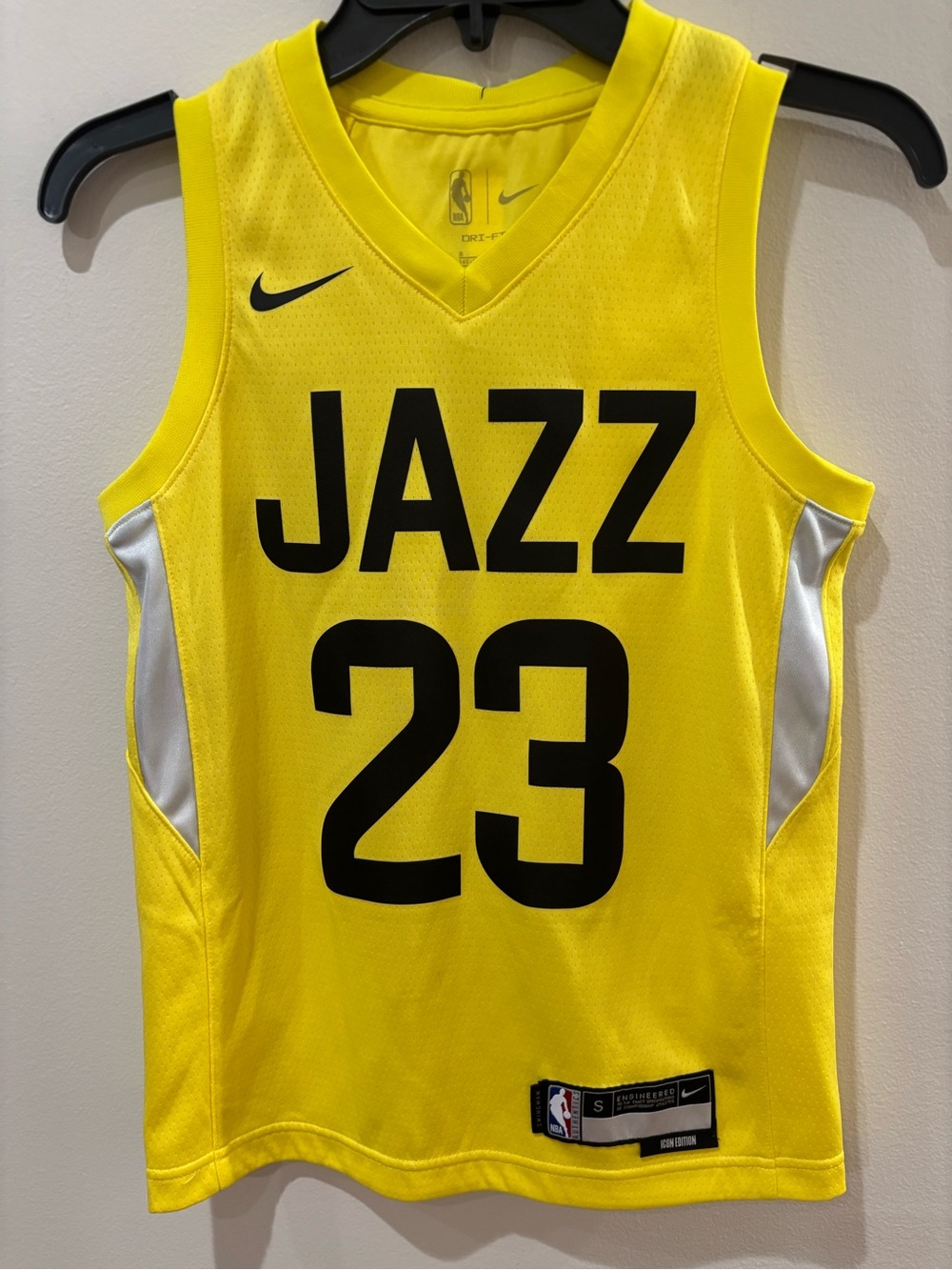 New Utah Jazz Markkanen Youth Jersey Small